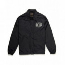 Chaquetas Hombre Chaqueta DEUS EX MACHINA Camperdown Coach Black