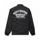 Chaquetas Hombre Chaqueta DEUS EX MACHINA Camperdown Coach Black