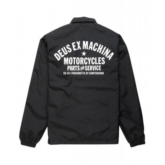 Chaquetas Hombre Chaqueta DEUS EX MACHINA Camperdown Coach Black