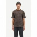 Camisetas Hombre Camiseta SAMSØE Sajesse 15320 Chocolate Torte