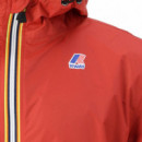 Chaquetas Hombre Chaqueta K-WAY Le Vrai 3.0 Claude Red Pompeian