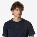 Camisetas Hombre Camiseta K-WAY Odom Js Peach Lettering Blue Depth