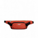 Riñonera K-WAY Unisex Fericy S Red Pompeian