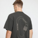 Camisetas Hombre Camiseta REVOLUTION 1376 Car Black