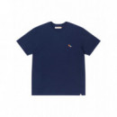 Camisetas Hombre Camiseta REVOLUTION 1378 BAS Navy