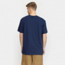 Camisetas Hombre Camiseta REVOLUTION 1378 BAS Navy