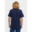 Camisetas Hombre Camiseta REVOLUTION 1378 COF Navy