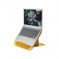 Soporte LEITZ Sobremesa para Notebook Ergonomico 13-17 Yellow