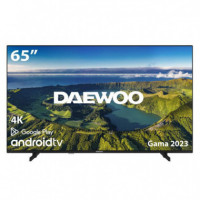 Televisor Qled DAEWOO 65" 4K Qled USB Smart TV Android Wifi BLUETOOTH