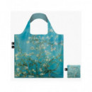 LOQI Vg.ab.r Bolsa Plegable Recicable Van Gogh Blossom 50X42CMS/ hasta 20KGS