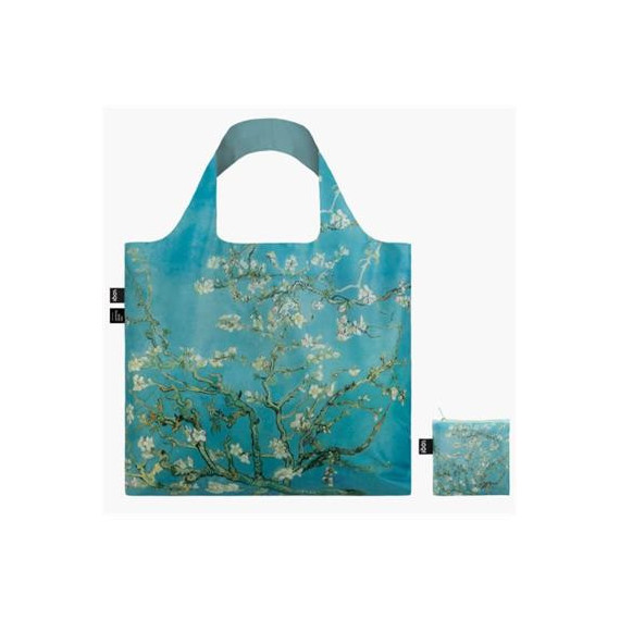 LOQI Vg.ab.r Bolsa Plegable Recicable Van Gogh Blossom 50X42CMS/ hasta 20KGS