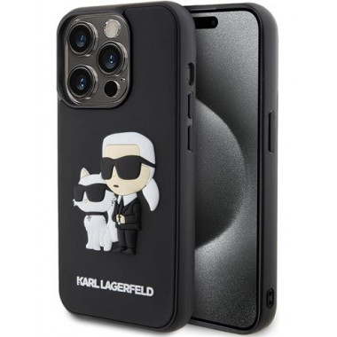 KARL LAGERFELD Funda Tpu Iphone 15 Pro Max Diseño KARL LAGERFELD con Gato