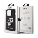 KARL LAGERFELD Funda Tpu Iphone 15 Pro Max Diseño KARL LAGERFELD con Gato