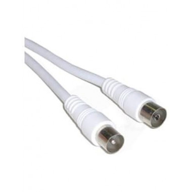 CROMAD Cable de Antena para TV Coaxial 1.5 Mtrs