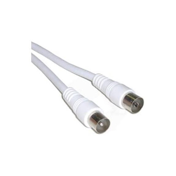 CROMAD Cable de Antena para TV Coaxial 1.5 Mtrs