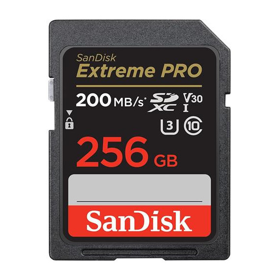 SANDISK Extreme Pro Tarjeta Memoria Sdxc Uhs-i 256GB 200MB/S