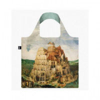 LOQI Pb.tb Bolsa Plegable Pieter Bruegel Torre de Babel 50X42CMS/ hasta 20KG