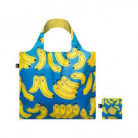 LOQI Sb.br Bolsa Plegable Reutilizable Bad Bananas