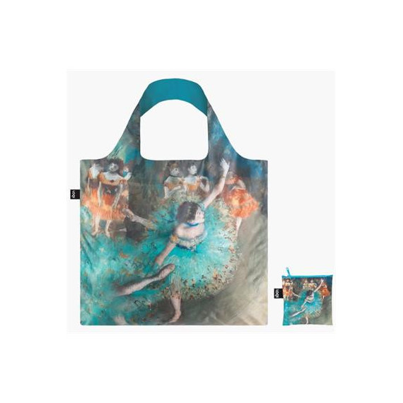 LOQI Ed.sd.r Bolsa Plegable Edgar Degas Bailarina Basculando 50X42CMS/ hasta 20KG de Carga