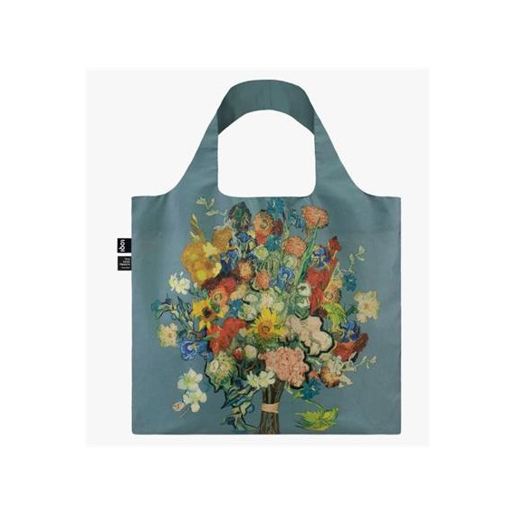 LOQI Vg.mab Bolsa Plegable Vincent Van Gogh 50 Aniversario Ramo 50X42CMS/ hasta 20KG