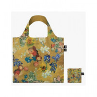 LOQI Vg.mag Bolsa Plegable Vincent Van Gogh 50 Aniversario Ramo Dorado 50X42CMS/ hasta 20KG