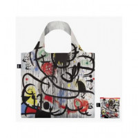 LOQI Jm.ma Bolsa Plegable Recicable Joan Miro Mayo del 68 50X42CMS/ hasta 20KGS