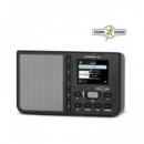 Technisat Radio Wifi Sternradio IR2 Negra Internet Radio  250 Memorias Recargable  LALO