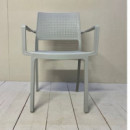 Silla Apilable Emilia Color Gris Claro Scab Design®  SCAB DESIGN