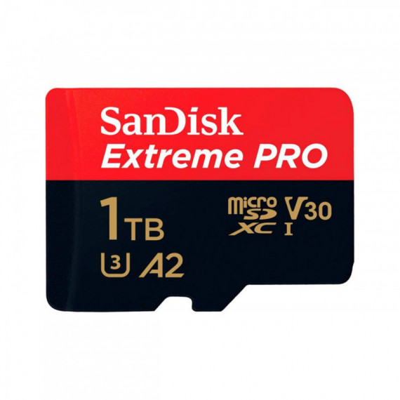 SANDISK TARJETA MICRO EXTREME PRO V30 SDXC UHS-I 200MB/S 1TB