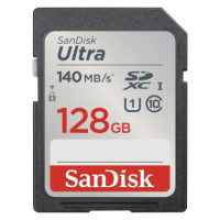 SANDISK Tarjeta Ultra Sdxc 128GB 140MB/S Uhs-i