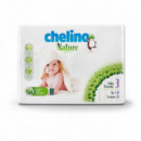 PAÑAL CHELINO NATURE INDAS T.3 36 UDS