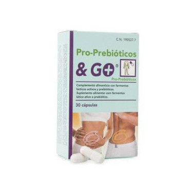 Prebioticos-probioticos & Go 30 Capsulas  LABORATORIOS PHARMA & GO