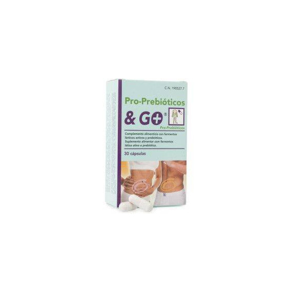 Prebioticos-probioticos & Go 30 Capsulas  LABORATORIOS PHARMA & GO