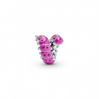 PANDORA Moments Charm en Plata de Ley Oruga Rizada 790762C01