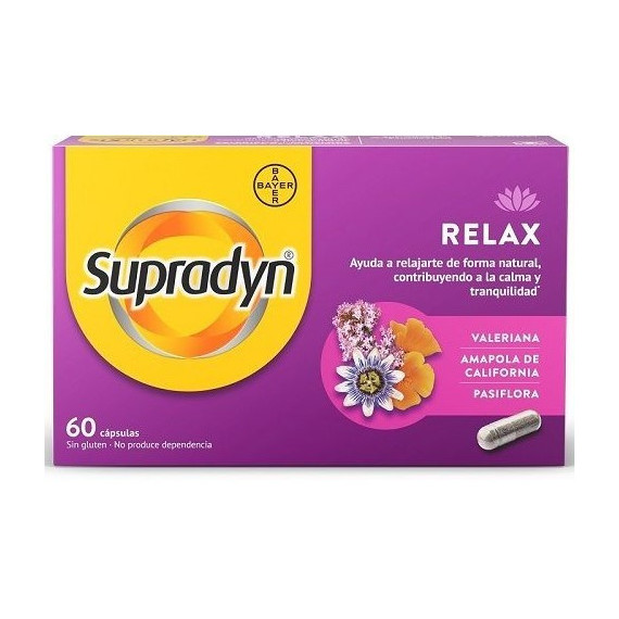 Supradyn Relax 60 Capsulas  BAYER