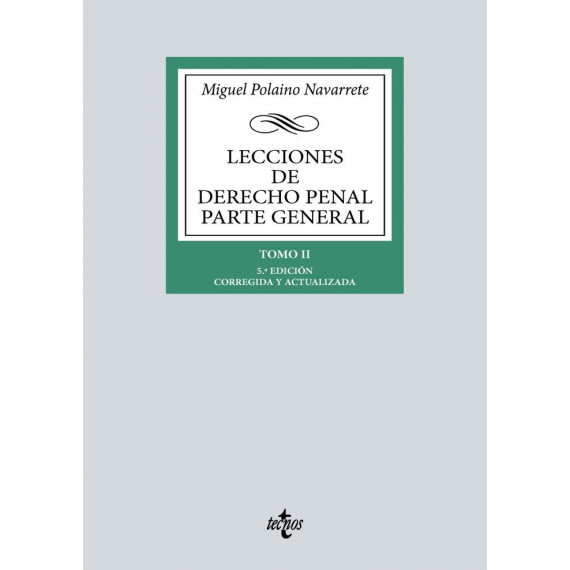 Lecciones de Derecho Penal Parte General