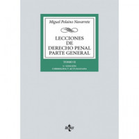 Lecciones de Derecho Penal Parte General