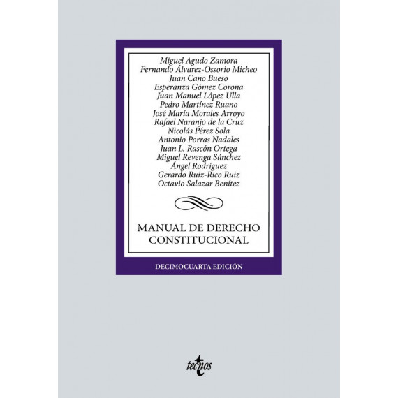 Manual de Derecho Constitucional