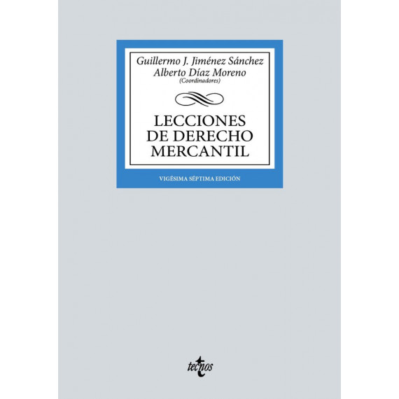 Lecciones de Derecho Mercantil