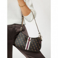 Bolso Al Hombro Noelle con Logotipo 4G  GUESS