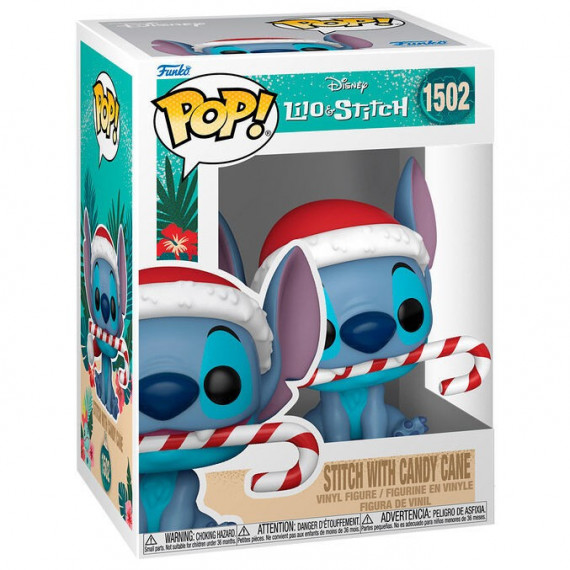 FUNKO Pop Stitch con Bastón de Caramelo Disney 1502