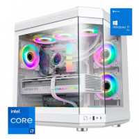 Ordenador Gaming Hype Rgb I7 13700K/64 DDR5/2TB NVME/REF.LI/900W/W11P White  GM