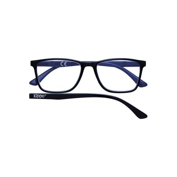 ZIPPO Gafas de Lectura Negra Azul 1.50 31Z-B22-BLU150