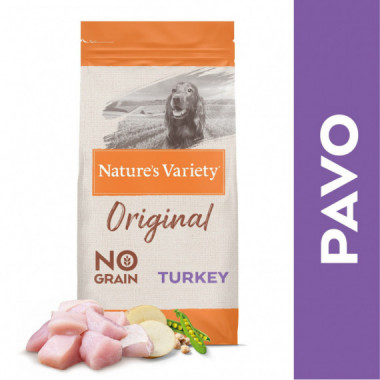 Nv Dog Original Ng Ad. Med Pavo 10 Kg  NATURE'S VARIETY