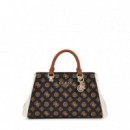 Bolso de Mano Evelune con Logotipo Integral de GUESS