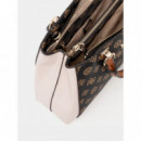 Bolso de Mano Evelune con Logotipo Integral de GUESS