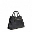 Bolso de Mano Cresidia con Logotipo Integral de GUESS