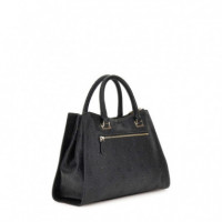 Bolso de Mano Cresidia con Logotipo Integral de GUESS