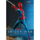 Figura Spiderman: No Way Home HOT TOYS Masterpiece Nuevo Traje