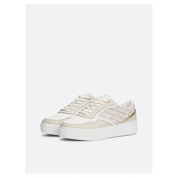 Calzado Platform Monogram Sneaker  TOMMY HILFIGER